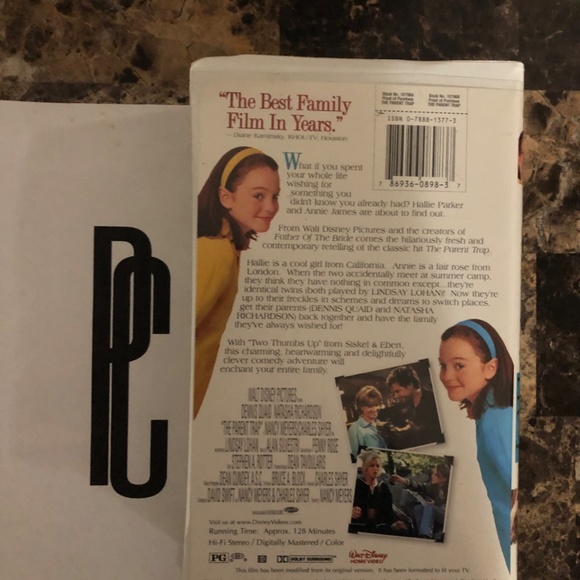 The Parent Trap VHS - Picture 3 of 3
